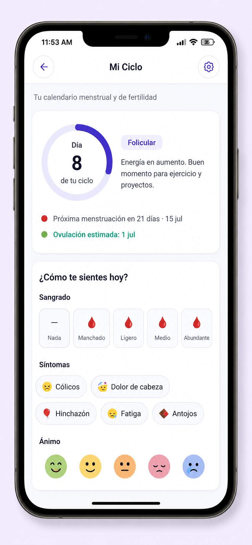 App Mi Ciclo